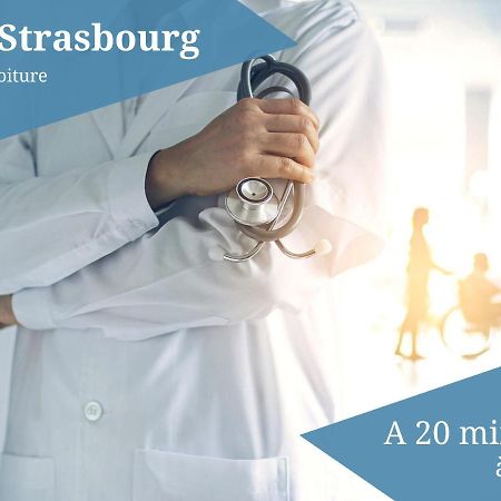 Le Zenith - Parking Prive & Wifi - 5 Min Zenith De Strasbourg Lejlighed Eksteriør billede