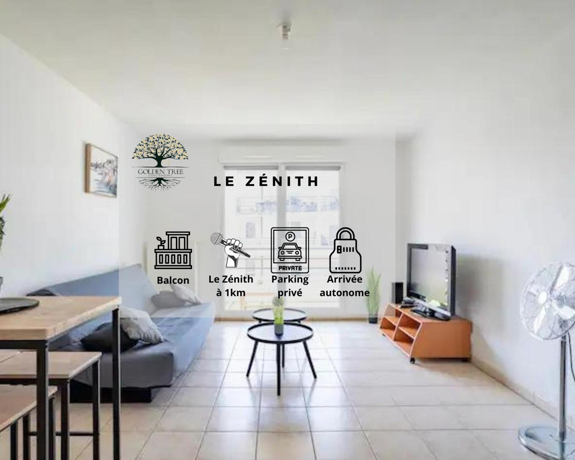 Le Zenith - Parking Prive & Wifi - 5 Min Zenith De Strasbourg Lejlighed Eksteriør billede